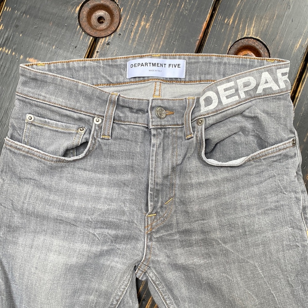 Department Five 5 Skeith Skinny Jeans in Weathered Gray